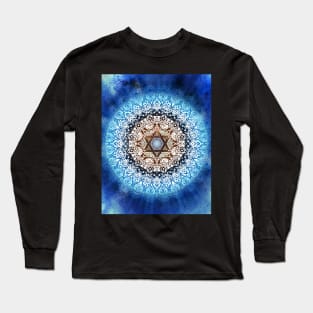 Cold David magen mandala Long Sleeve T-Shirt